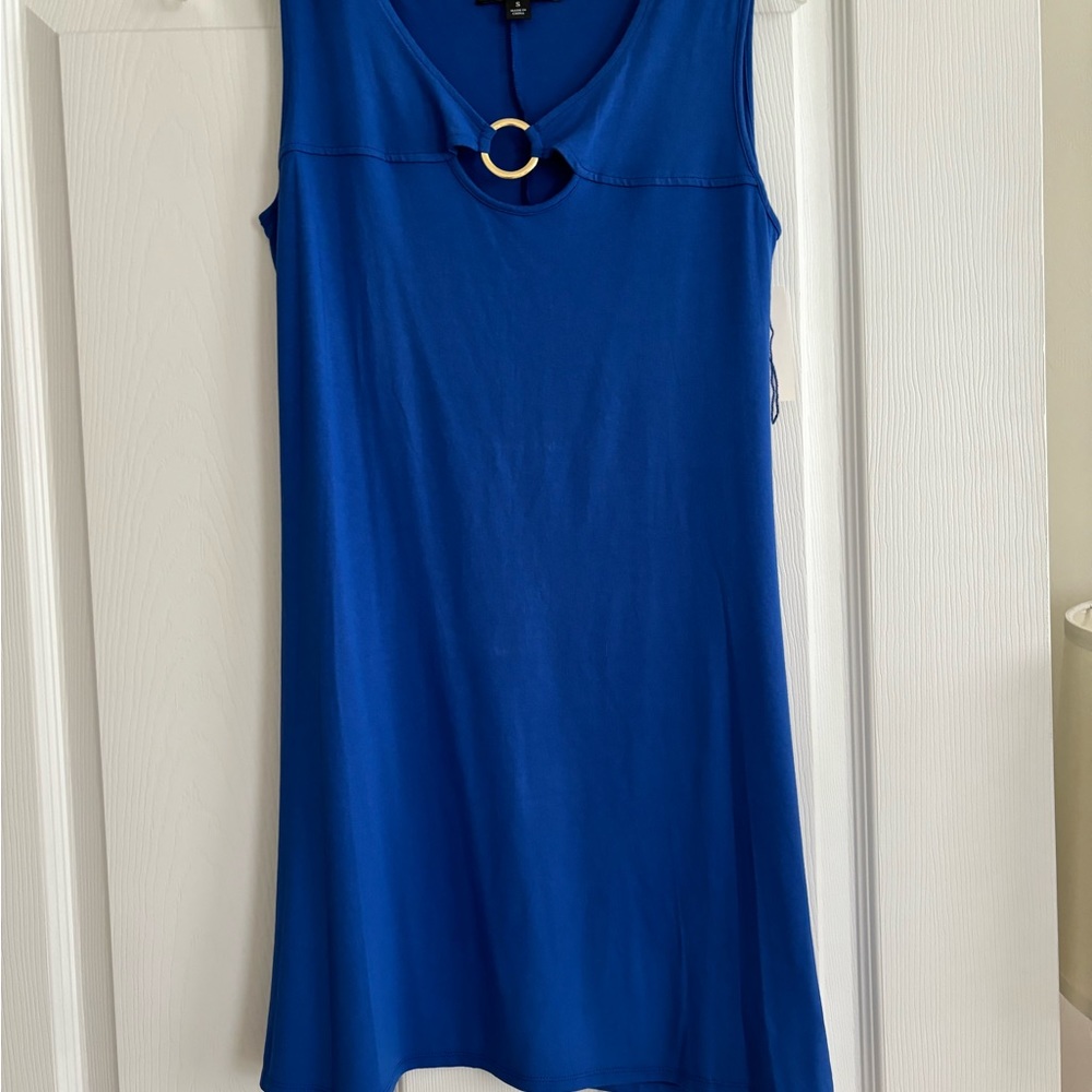 Blue dress
